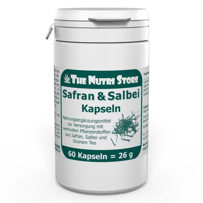 Safran Salbei Kapseln 60 Stück