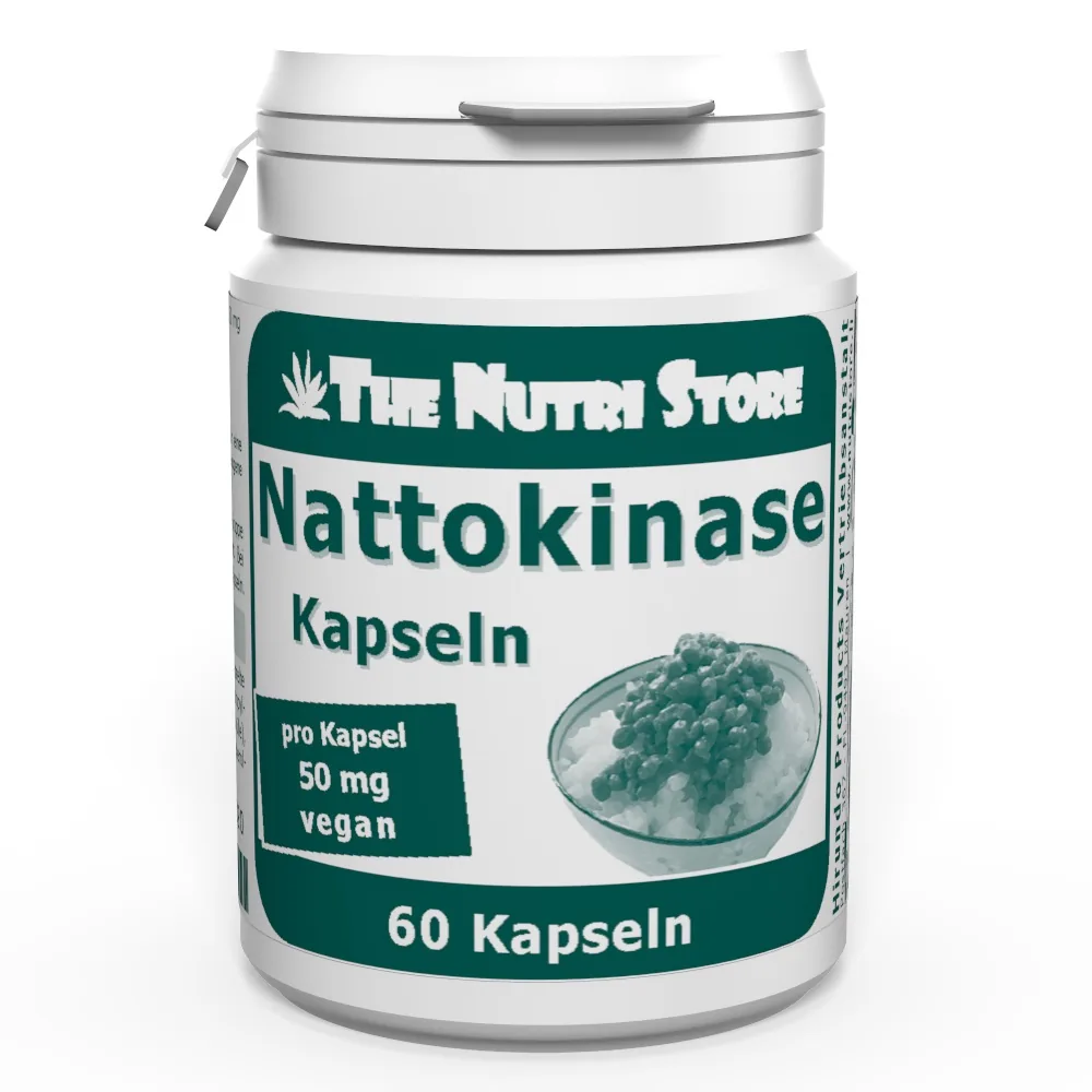 Nattokinase 50 mg Kapseln 60 Stück