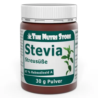 Stevia 97 % Rebaudiosid A Streusüße 30 g