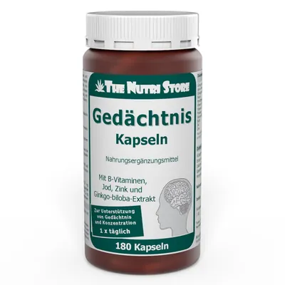 Gedächtnis Kapseln 180 Stück