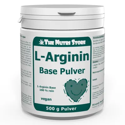 L-Arginin Base veganes Pulver 500 g