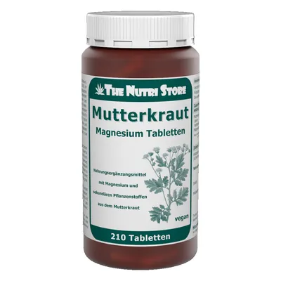 Mutterkraut Magnesium vegane Tabletten 210 Stück