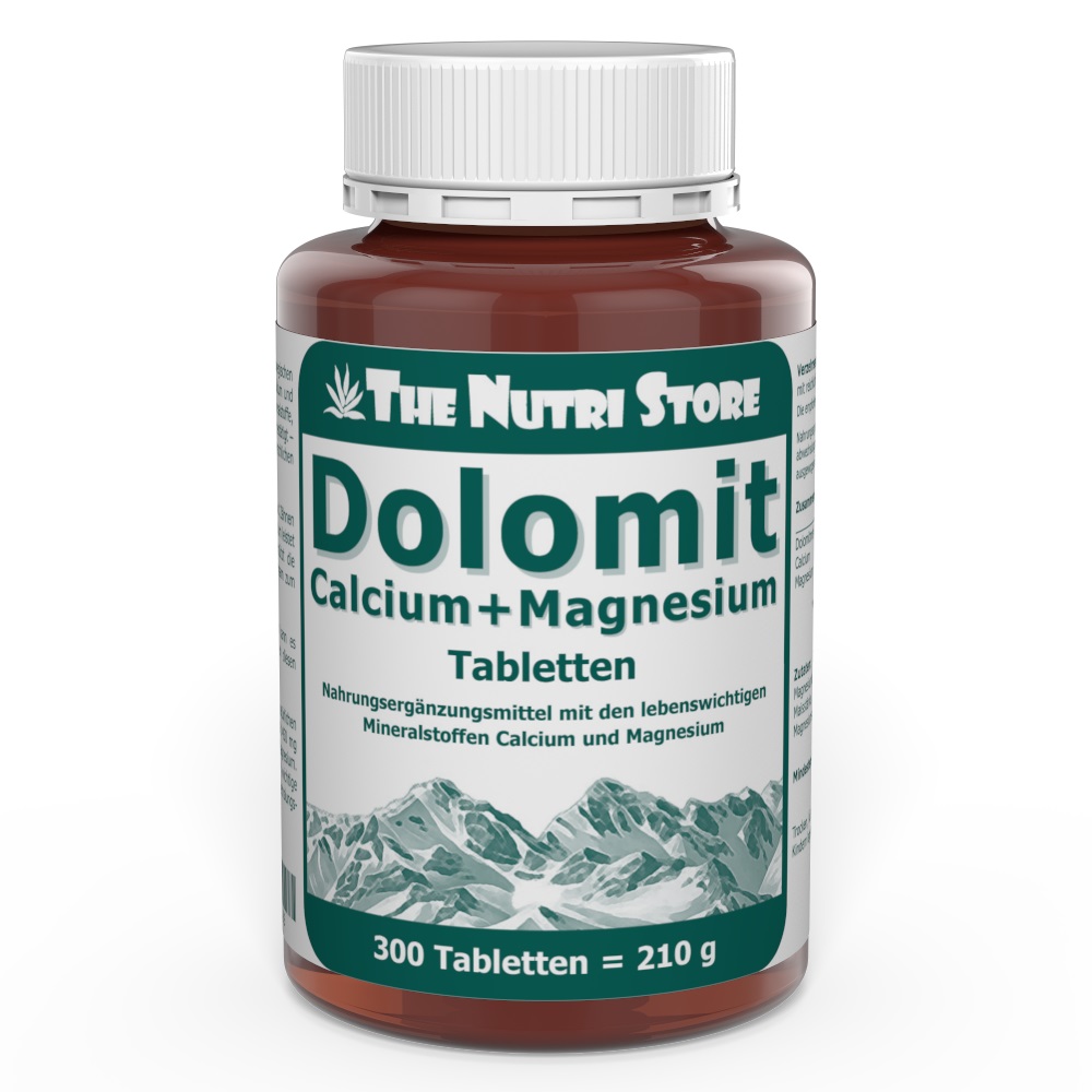 Dolomit Calcium + Magnesium Tabletten 300 Stück