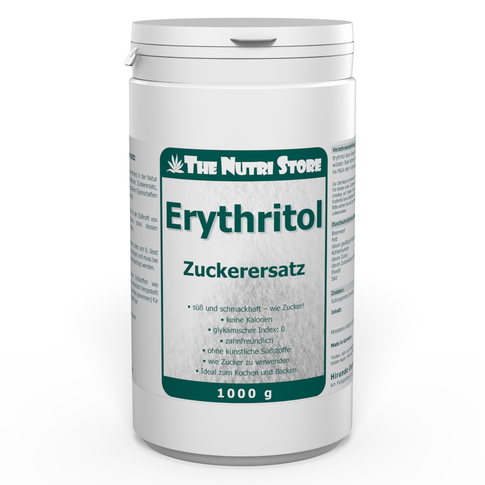 Erythritol Zuckerersatz Pulver 1000 g