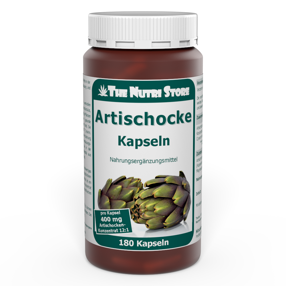 Artischocke 400 mg Extrakt Kapseln 180 Stück