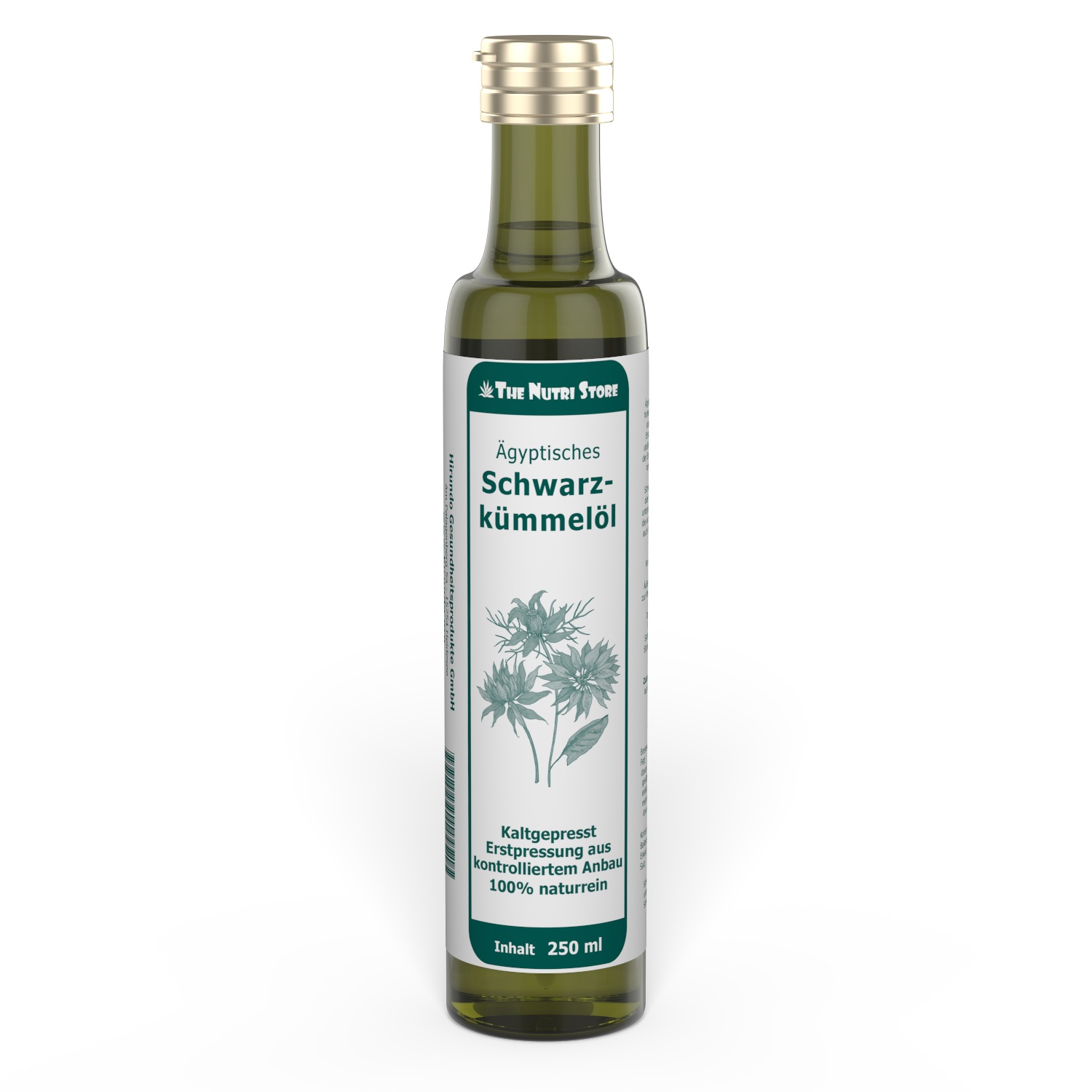 Schwarzkümmelöl 100 % Ägyptisch kaltgepresst 250 ml