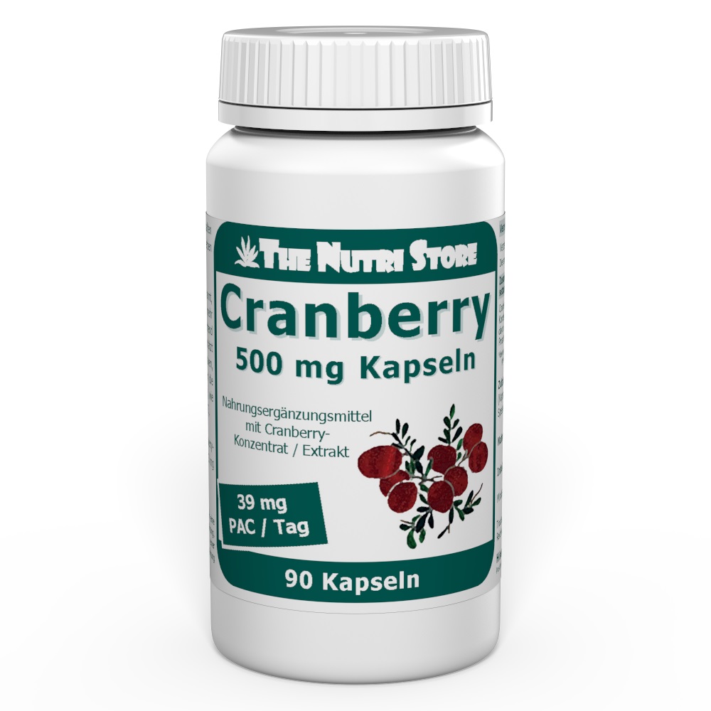 Cranberry 500 mg Kapseln 90 Stück