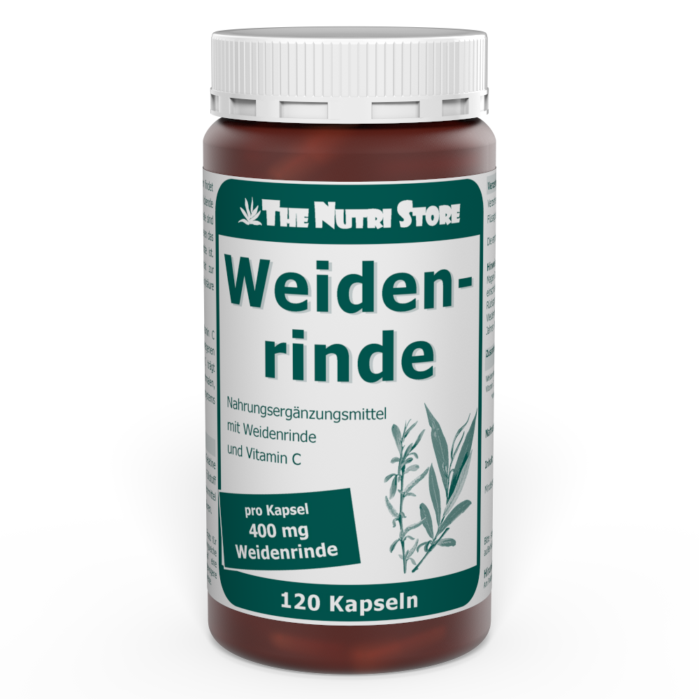 Weidenrinde 400 mg Kapseln 120 Stück