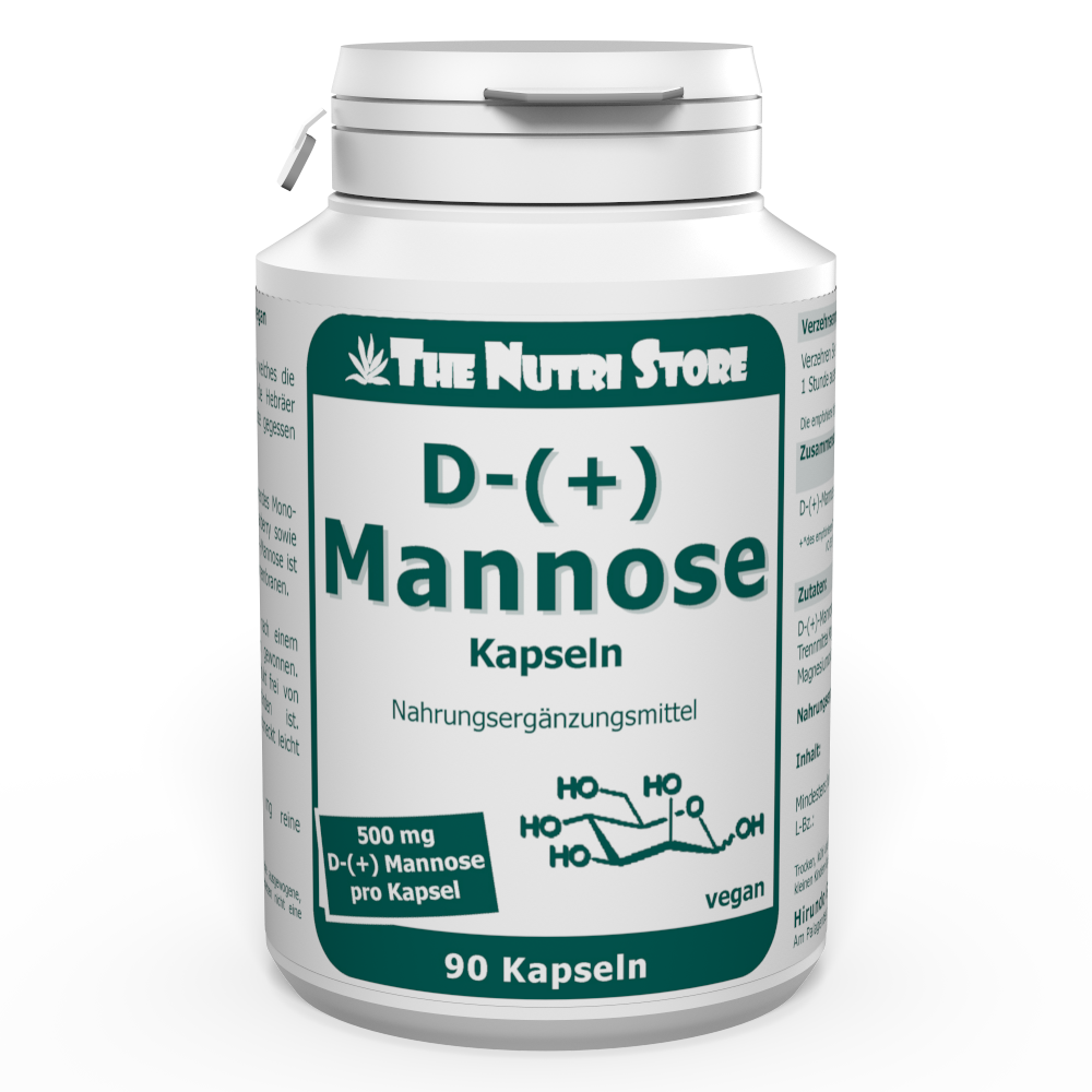 D-Mannose 500 mg vegane Kapseln 90 Stück