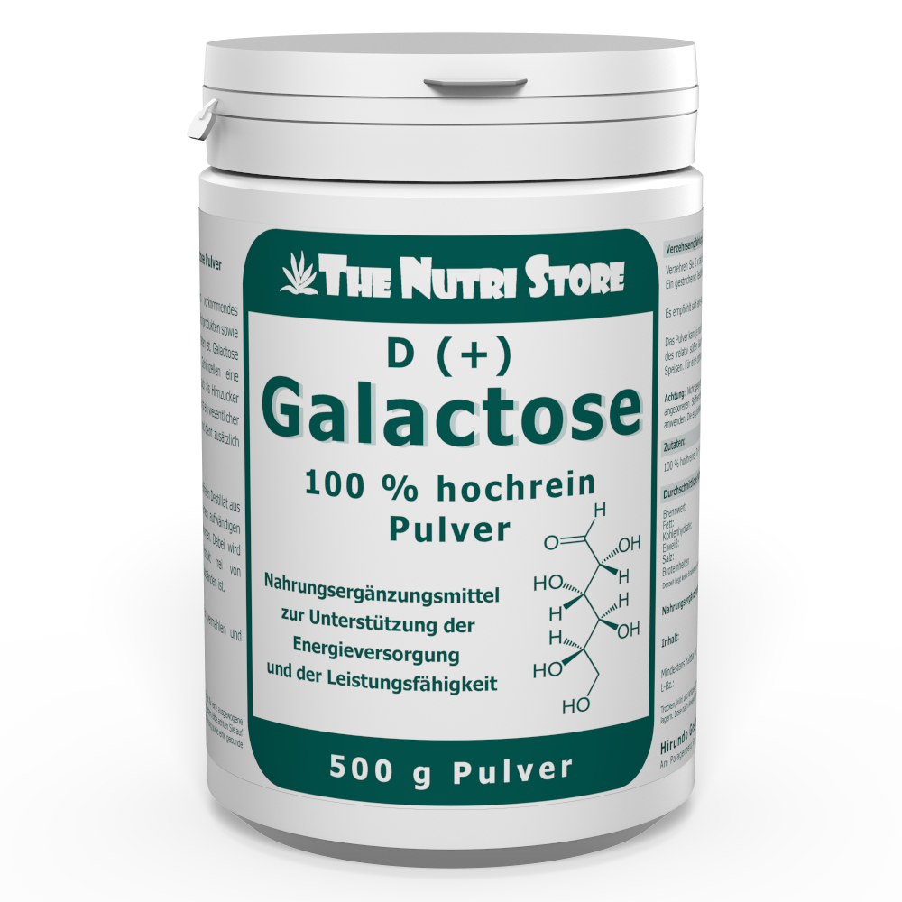 D-Galactose 100% rein Pulver 500 g