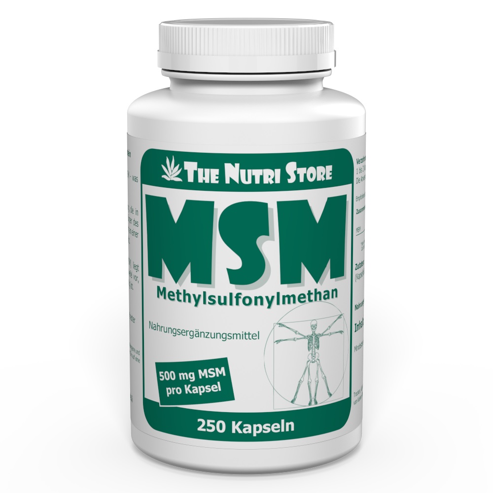 MSM 500 mg Kapseln 250 Stück