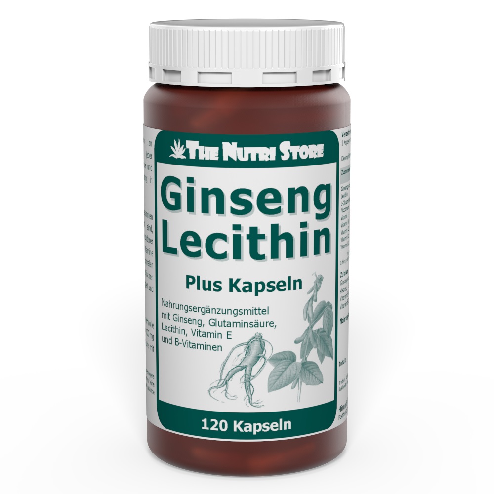 Ginseng Lecithin plus Kapseln 120 Stück