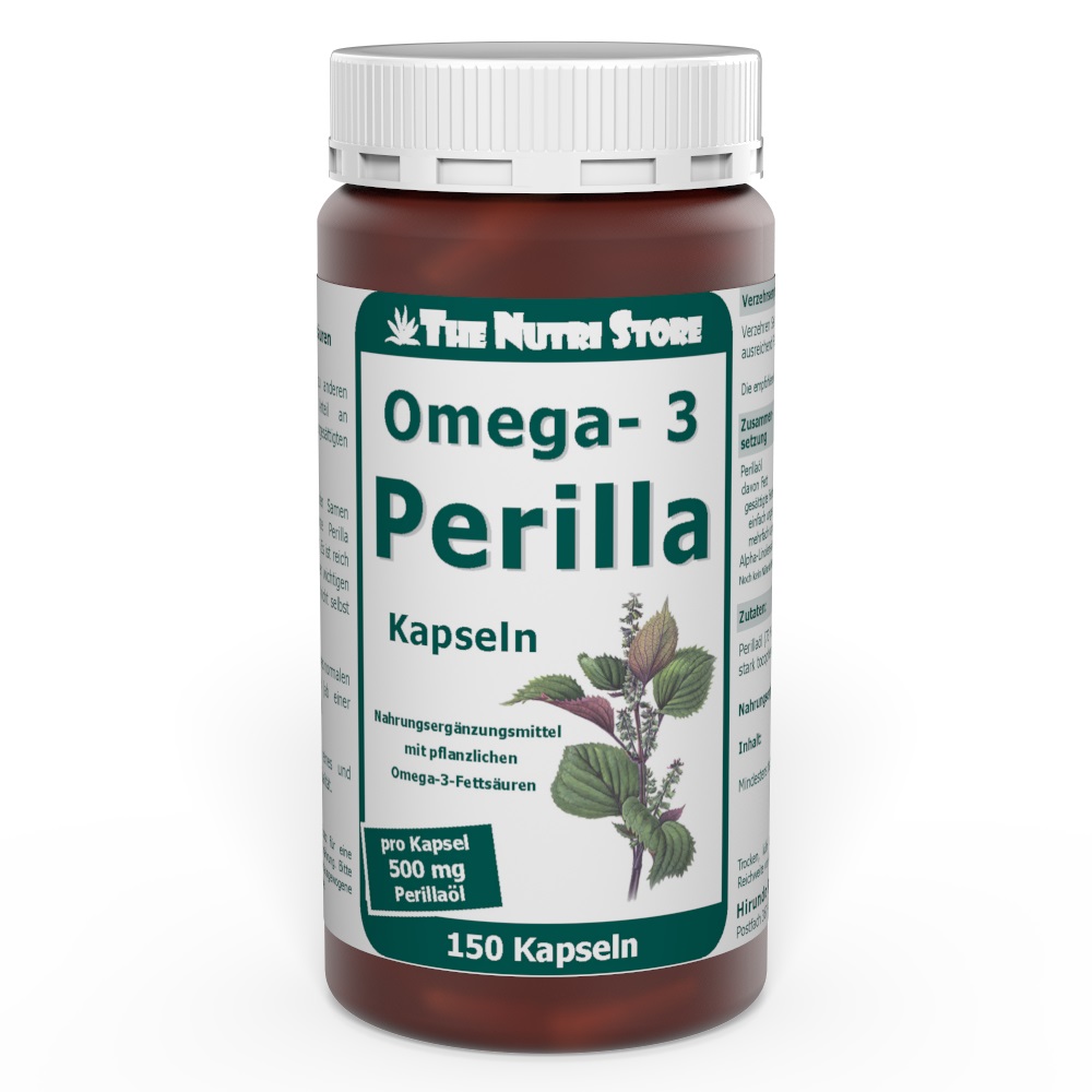 Perillaöl Omega 3 500 mg Kapseln 150 Stück