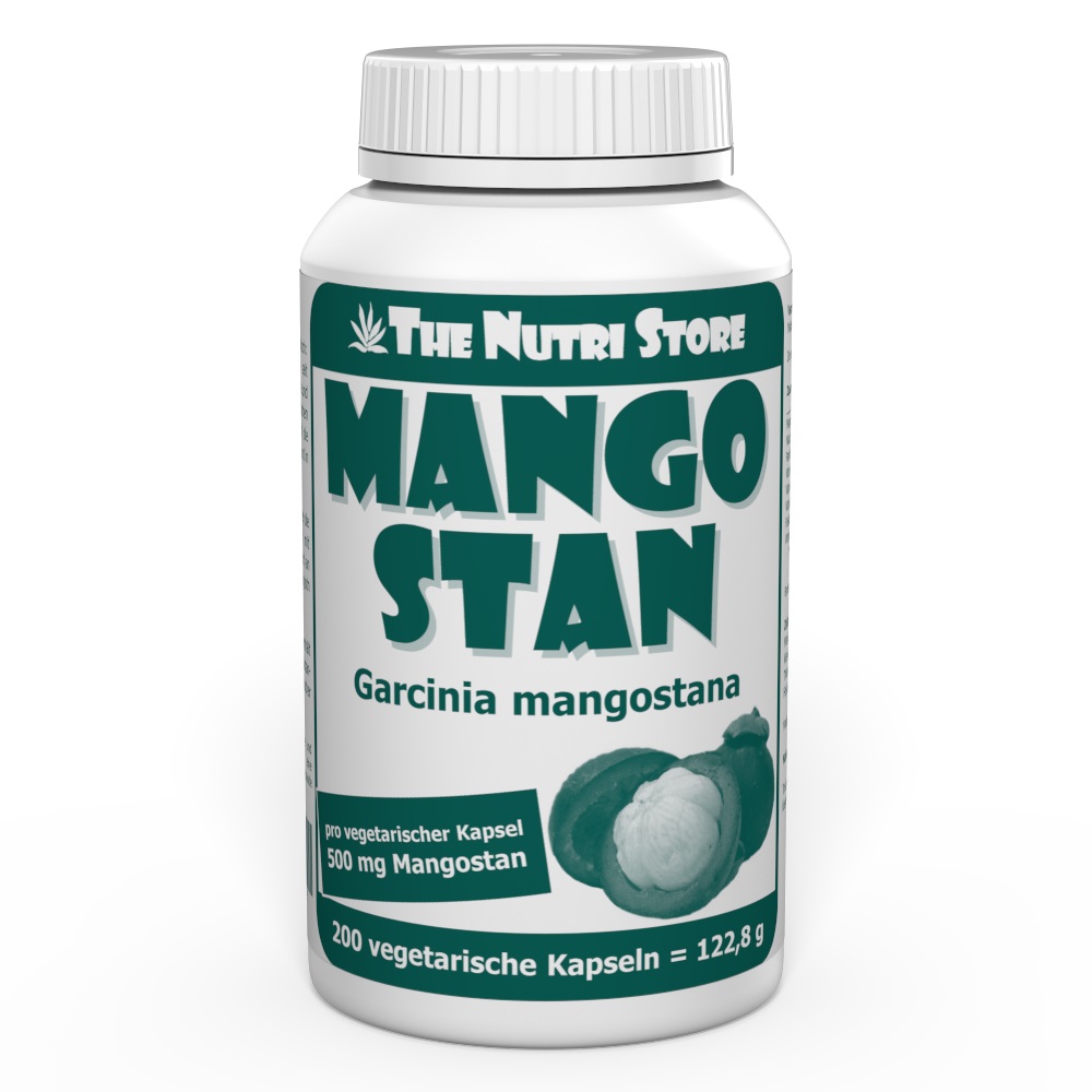 Mangostan Garcinia mangostana 500 mg Kapseln 200 Stück