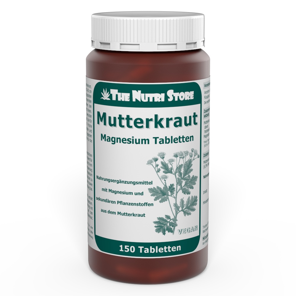 Mutterkraut Magnesium vegane Tabletten 150 Stück