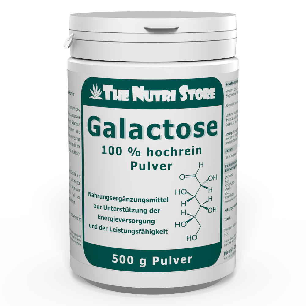 Galactose 100% rein Pulver 500 g
