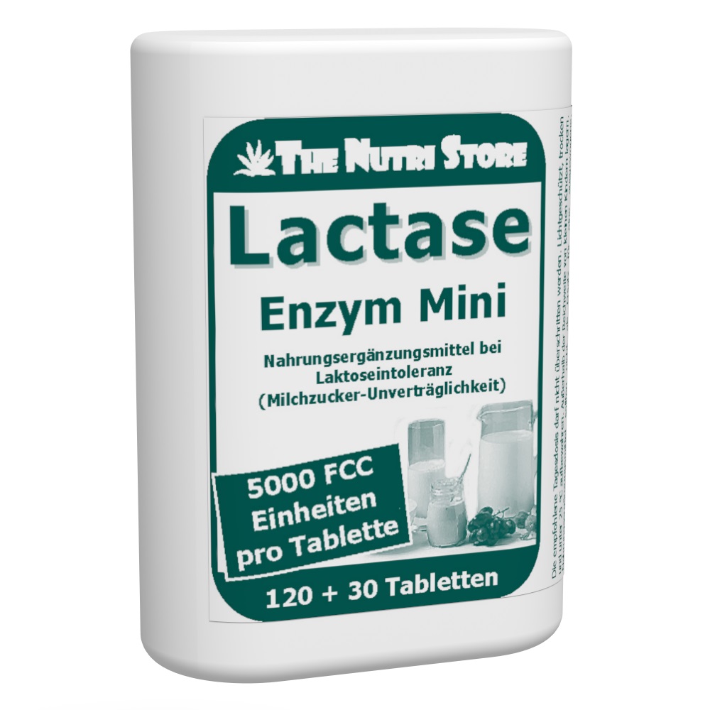 Lactase 5.000 FCC Mini Tabletten Dosierspender 120 Stück