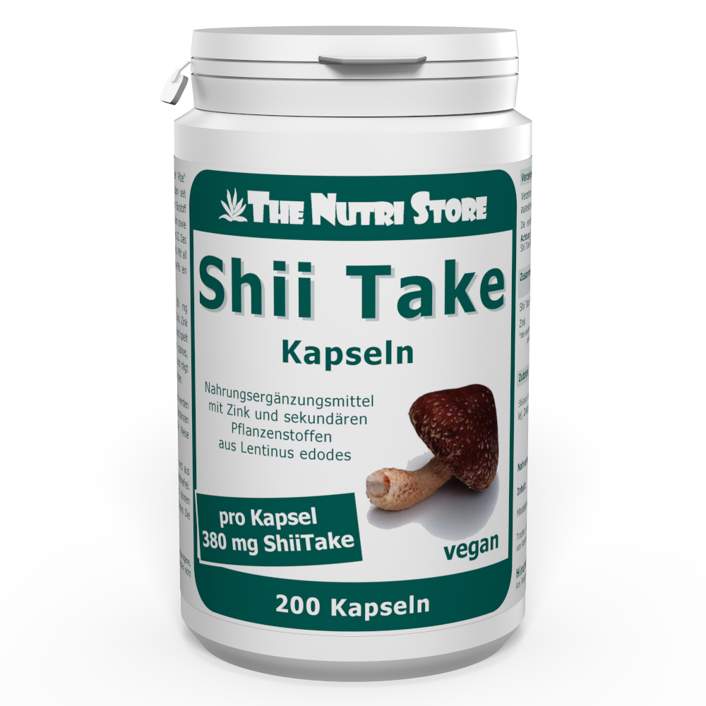 Shii Take vegane Kapseln 200 Stück