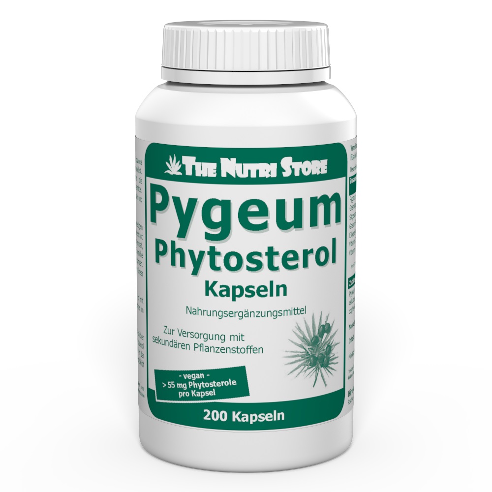 Pygeum Phytosterol vegane Kapseln 200 Stück