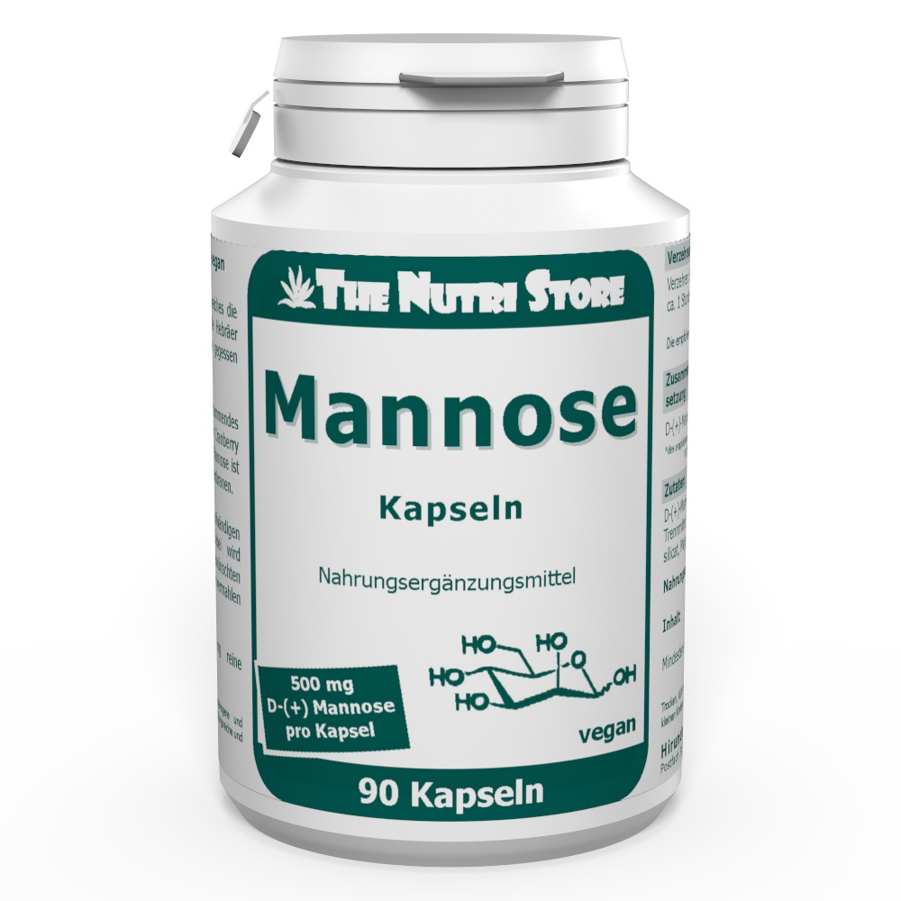 Mannose 500 mg Kapseln 90 Stück