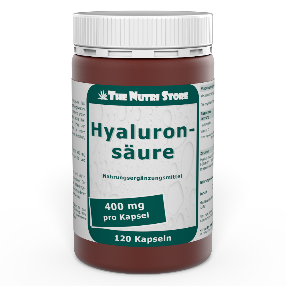 Hyaluronsäure 400 mg Kapseln 120 Stück