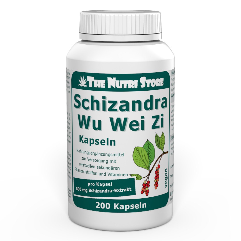 Schizandra WuWeiZi vegane Kapseln 200 Stück