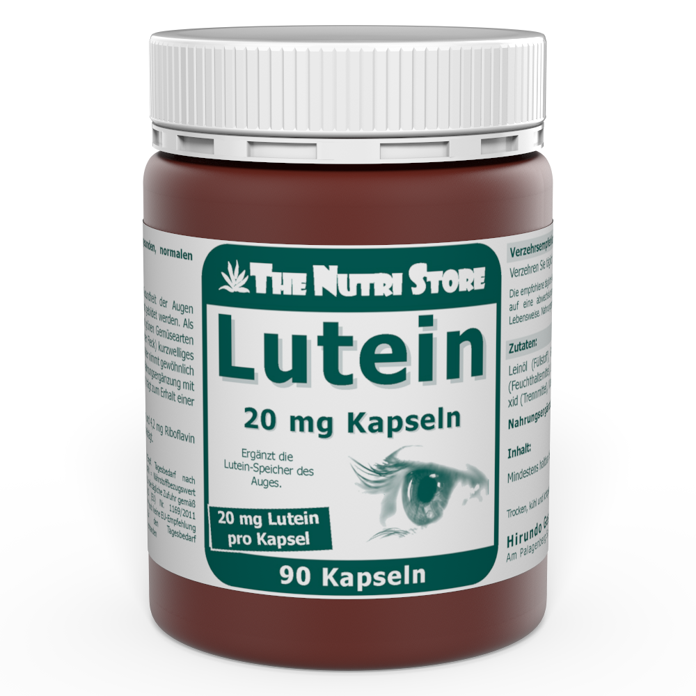 Lutein 20 mg Kapseln 90 Stück