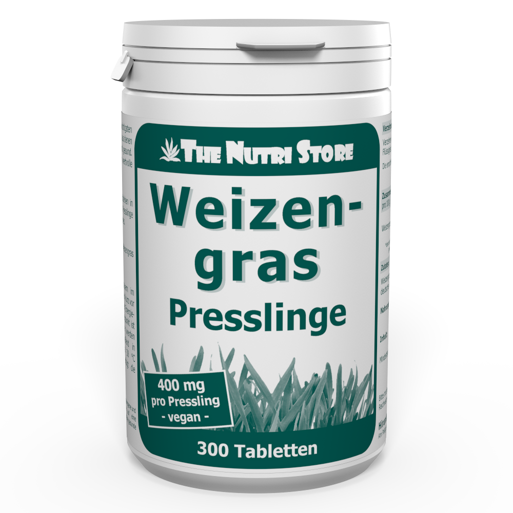 Weizengras 400 mg Presslinge 300 Stück