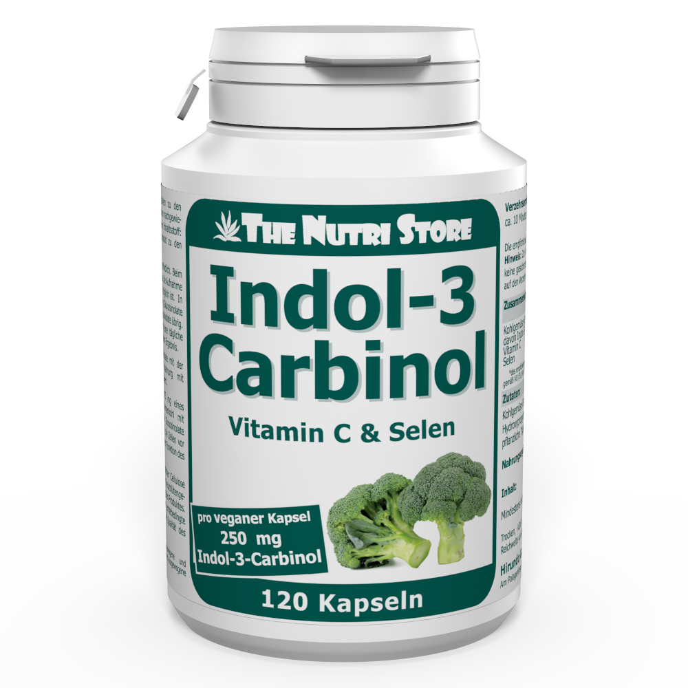 Indol-3 Carbinol 250 mg vegane Kapseln 120 Stück