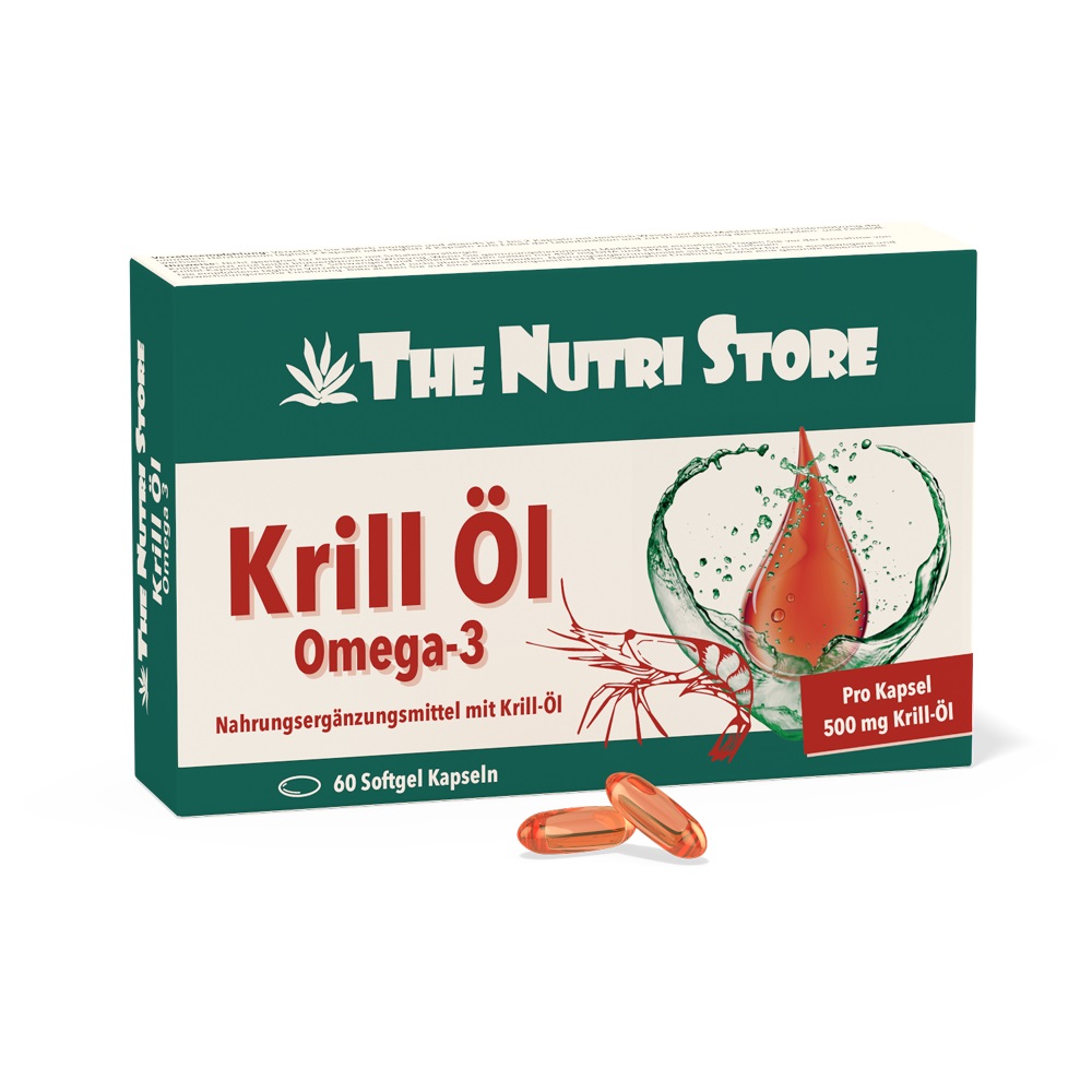 Krill Öl 500 mg Kapseln 60 Stück