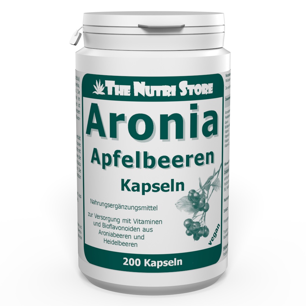 Aronia Apfelbeeren vegane Kapseln 200 Stück