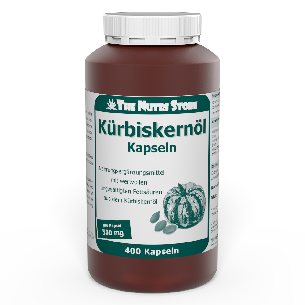 Kürbiskernöl 500 mg Kapseln 400 Stück