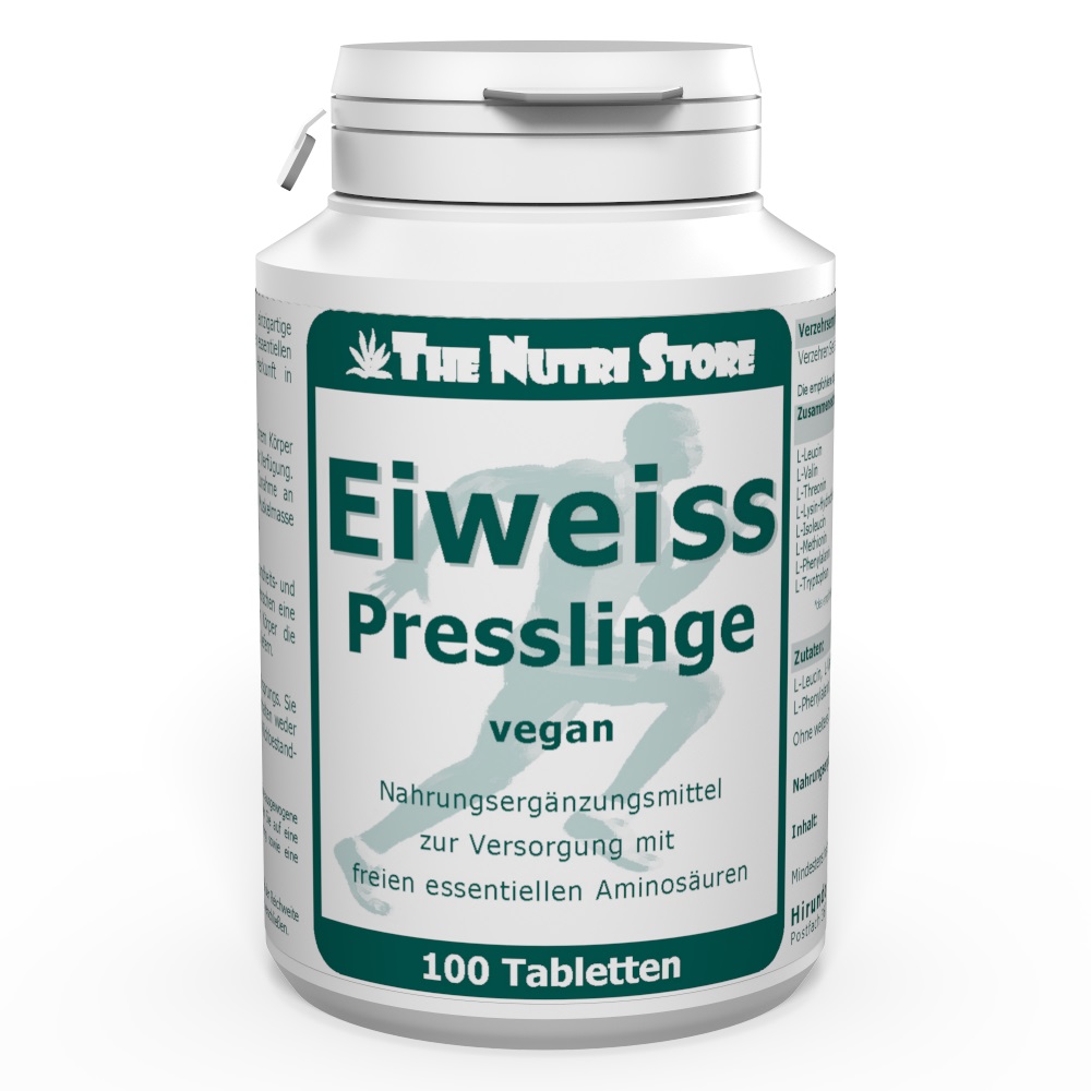 Eiweiss Presslinge 100 Stück vegan