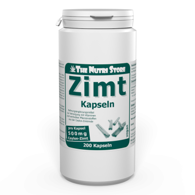 Zimt 500 mg vegane Kapseln 200 Stück