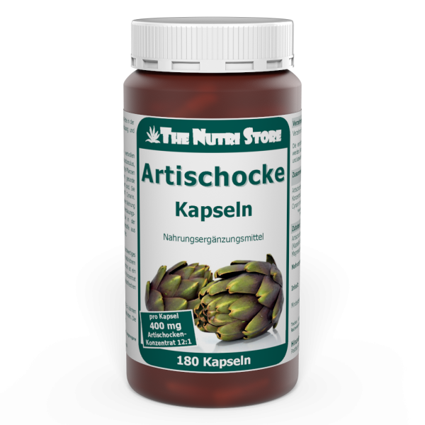Artischocke 400 mg Extrakt Kapseln 180 Stück