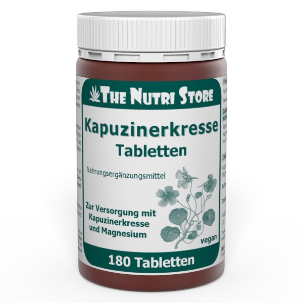 Kapuzinerkresse vegane Tabletten 180 Stück
