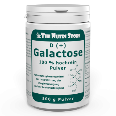 D-Galactose 100% rein Pulver 500 g