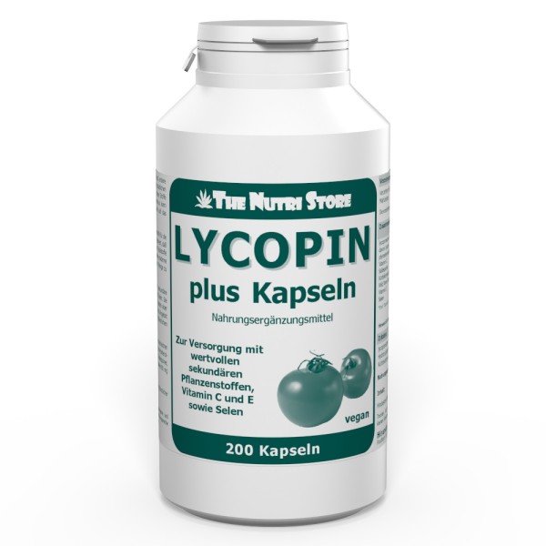 Lycopin 6 mg plus vegane Kapseln 200 Stück