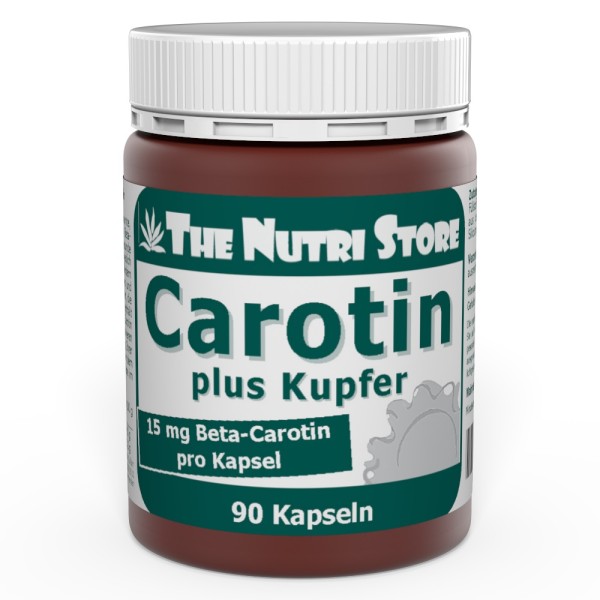Carotin plus Kupfer 15 mg Kapseln 90 Stück
