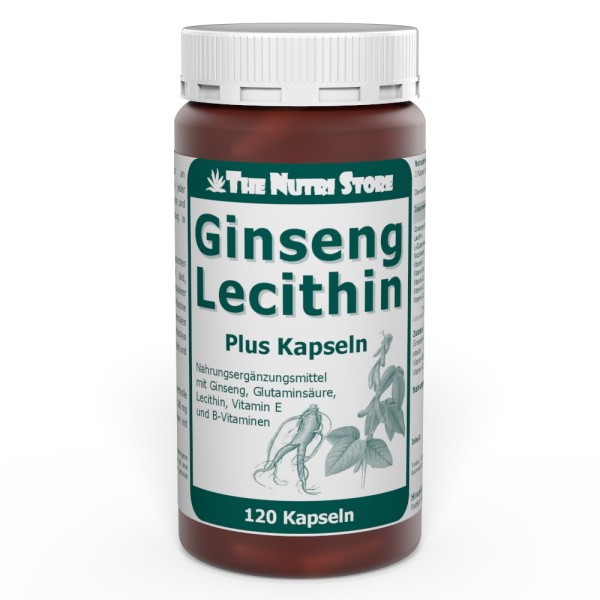 Ginseng Lecithin plus Kapseln 120 Stück