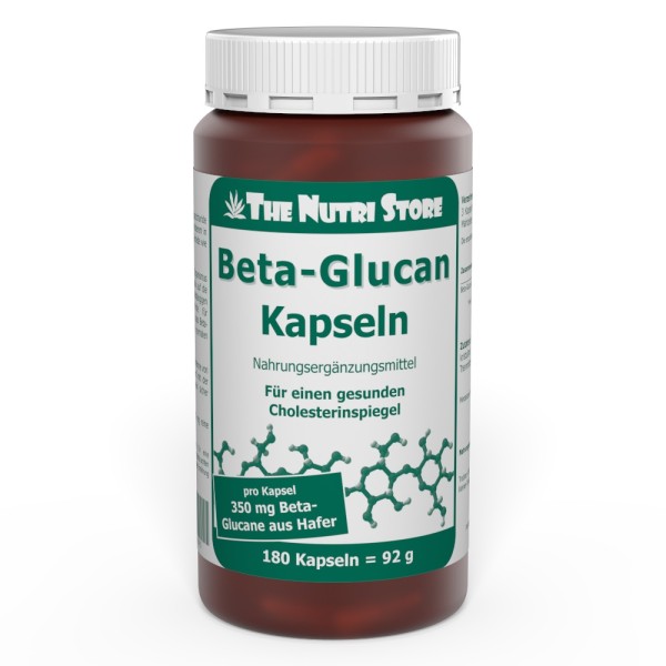 Beta-Glucan 350 mg Kapseln 180 Stück