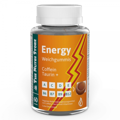 Energy Coffein Taurin + Weichgummis 60 Stück