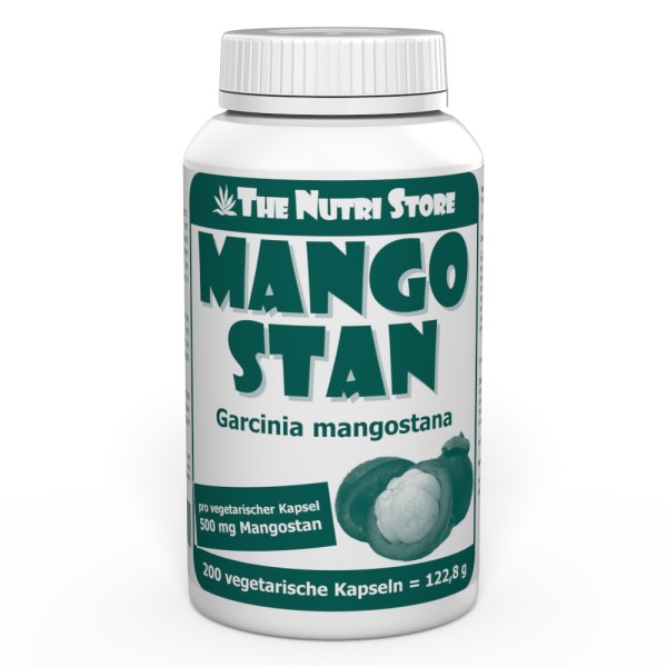 Mangostan Garcinia mangostana 500 mg Kapseln 200 Stück
