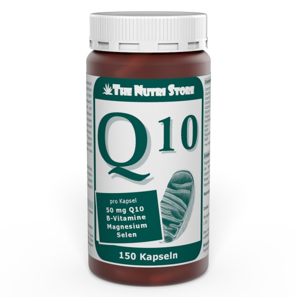 Q10 50 mg plus B-Vitamine, Magnesium, Selen Kapseln 150 Stück