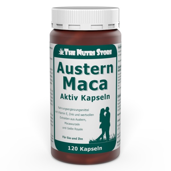 Austern Maca Aktiv Kapseln 120 Stück