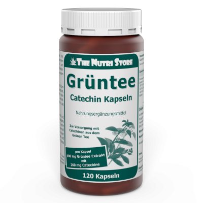 Grüntee 400 mg Catechin Kapseln 120 Stück