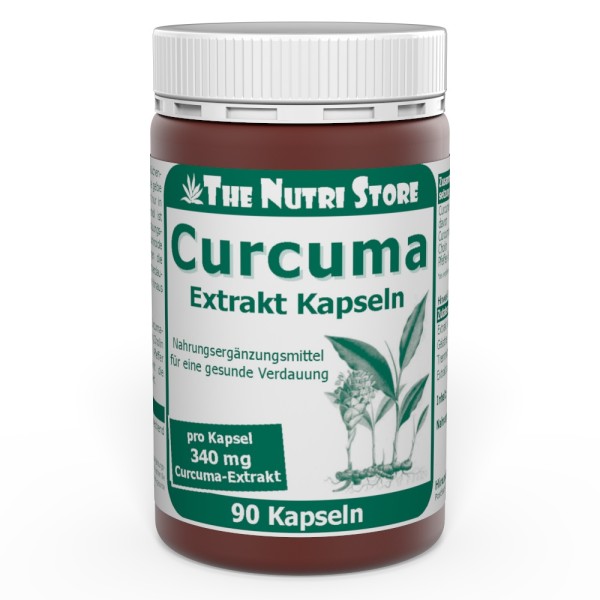 Curcuma 340 mg Extrakt Kapseln 90 Stück