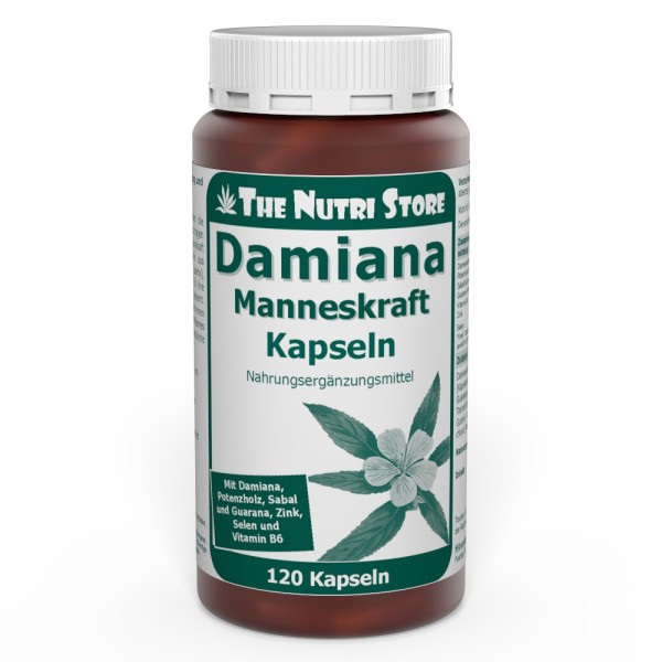 Damiana Manneskraft Kapseln 120 Stück