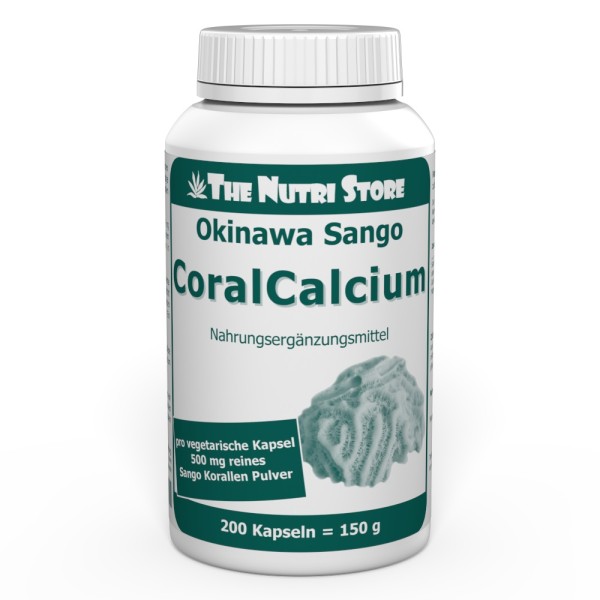Coral Calcium 500 mg Kapseln 200 Stück
