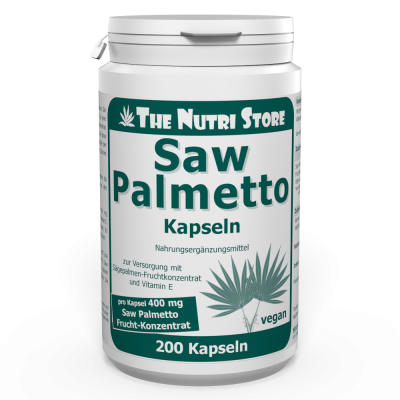 Saw Palmetto vegane Kapseln 200 Stück